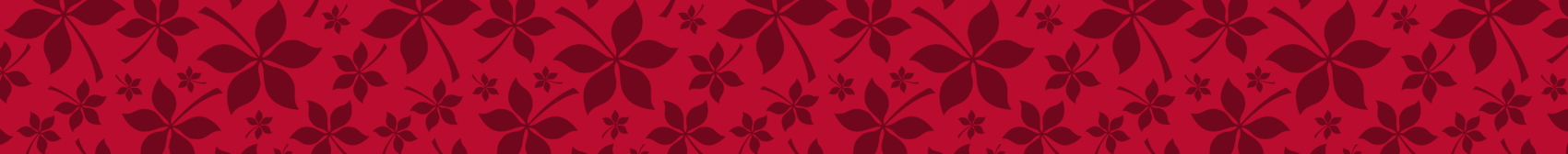 Ohio State scarlet buckeye leaf pattern